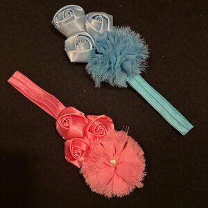 Bundle of (2) Deluxe Flowers on FOE Headband